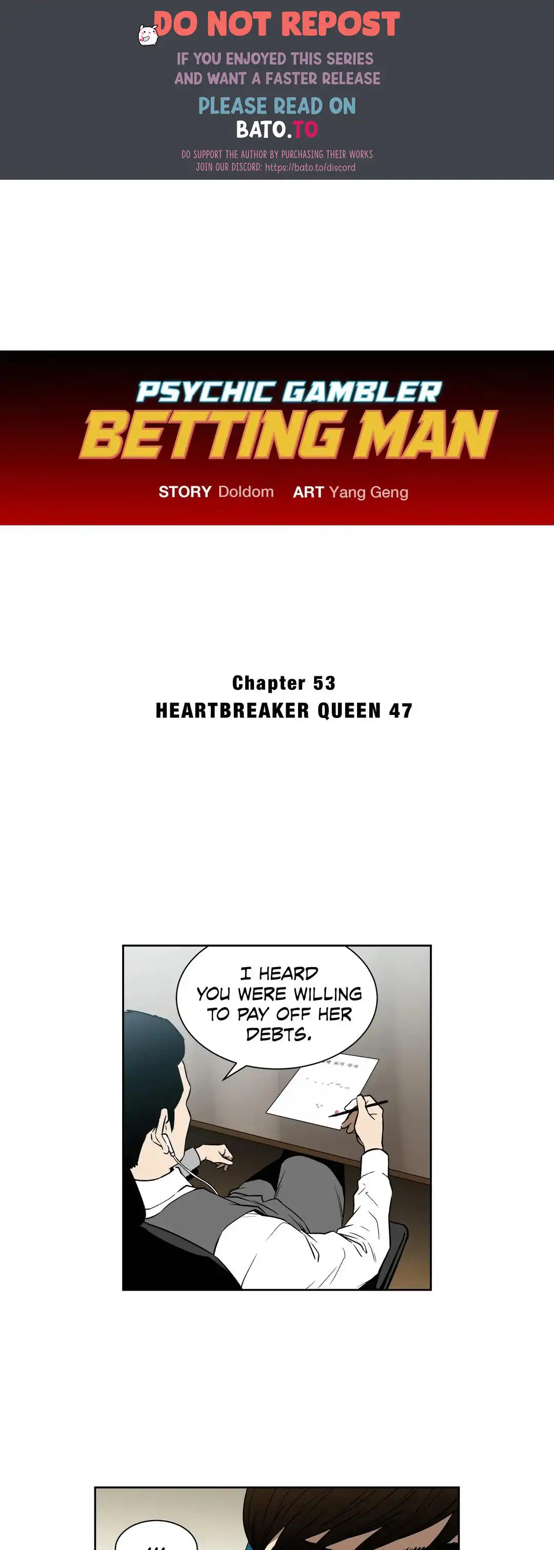 Psychic Gambler: Betting Man Chapter 53 2